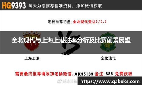 全北现代与上海上港胜率分析及比赛前景展望